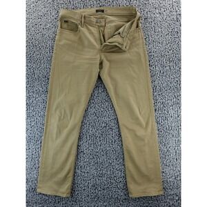Polo Ralph Lauren Men Khaki Chinos Pants Straight Fit Casual Stretch Size 32 32